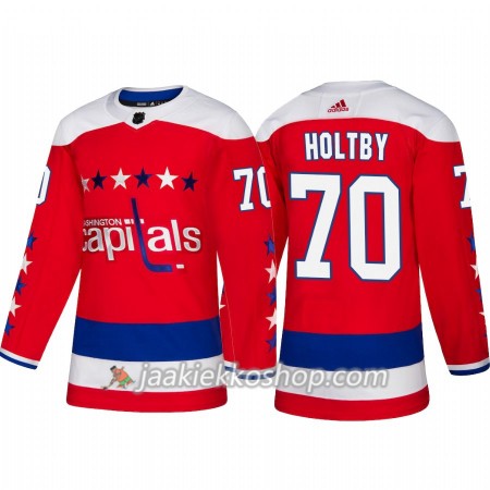 Miehille NHL Washington Capitals Pelipaita Braden Holtby 70 Adidas Alternate 2018-19 Authentic